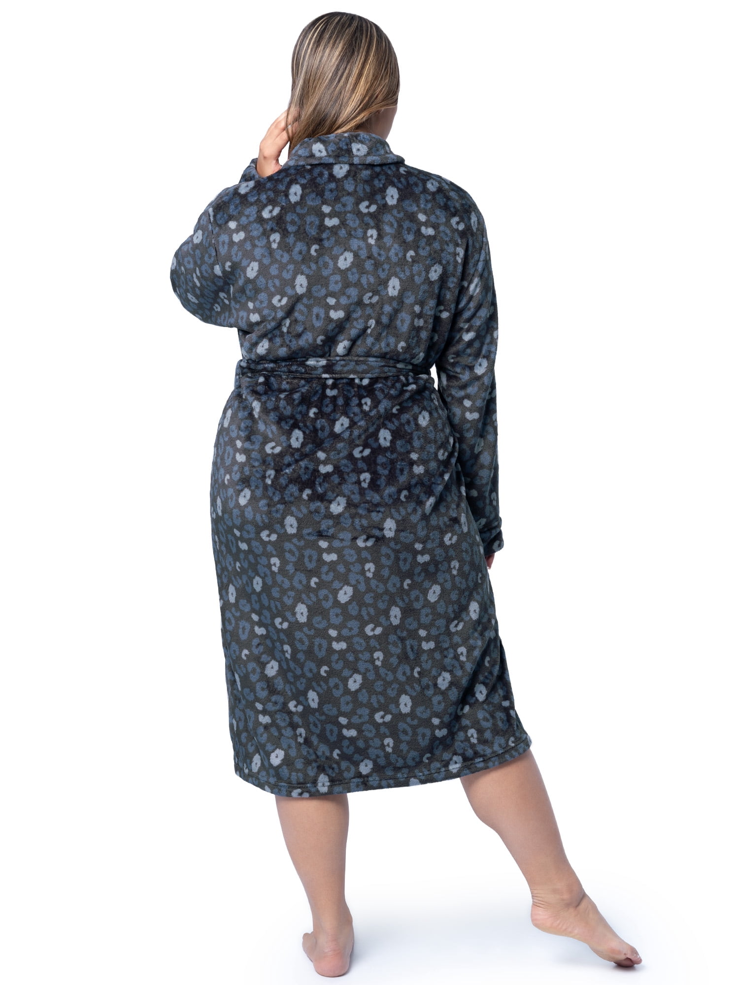 Fruit of the Loom Women's Beyond Soft Fleece Robe, Sizes XS/S-4X