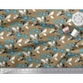 thumbnail image 2 of Soimoi Viscose Chiffon Fabric Leaves & Floral Artistic Print Fabric by the Yard 42 Inch Wide, 2 of 3