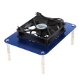 thumbnail image 1 of Radiador Del Disipador Térmico Del Ventilador De Refrigeración Del Enrutador Con Conector USB De Alimentación, Azul Universal CUTICAT Soporte de enfriamiento del enrutador, 1 of 8
