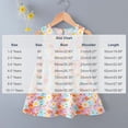 thumbnail image 3 of ATOGUTA Dresses For Girls Straps Party Dresses Cute Printed Sleeveless Beach Sundress, Size 1T-11, 3 of 6