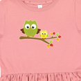 thumbnail image 4 of Inktastic Two Cute Owls on a Branch Girls Toddler Dress, 4 of 5