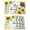 Multicolor, variant on Sunflower Floral Placemats Set of 4, Farmhouse Pastoral Daisy Bees Beige Burlap Placemats for Dining Table, Place Mats for Kitchen Tabletop, Waterproof Wipeable Dining Table Mats Set