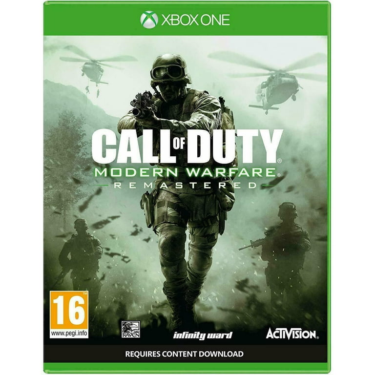 Call of Duty Modern Warfare Remastered Xbox One COD Brand New Factory  Sealed 