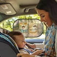 thumbnail image 2 of Yuyamidu Cat Windows Shades for Car Baby Car Window Sun Shades 20 x 12 Inch Auto Rear Sunshade for Side Window for Most Vehicles Replacement Cling Car Sun Shade for Windows, 2 of 7
