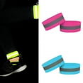 TIERPOP Running Reflective Arm Bands for Wrist Ankle Leg Reflector