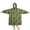 DarkGreen Cartoon Dinosaurs, variant on Wearable Oversized Blanket,DarkGreen Cartoon Dinosaurs Jungle Pattern Wearable Blanket Hoodie for Adults,Cozy Hooded Blankets with Super Pockets,Super Warm Fuzzy Pullover for Women & Men