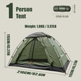 thumbnail image 2 of Carpa ShinHye para mochilero, impermeable y a prueba de viento para 1 persona, 2 of 9