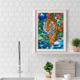 thumbnail image 3 of Cuadros Decorativos Mosaico en forma especial DIY 5D Animal Tigre diamante pintura dibujo Kit arte decoración Ehuebsd Nuevos Originales, 3 of 8
