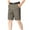 Army Green, variant on asjyhkr Mens Dress Shorts Elastic Waistband Casual Work Business Regular Fitted Shorts with Pockets
