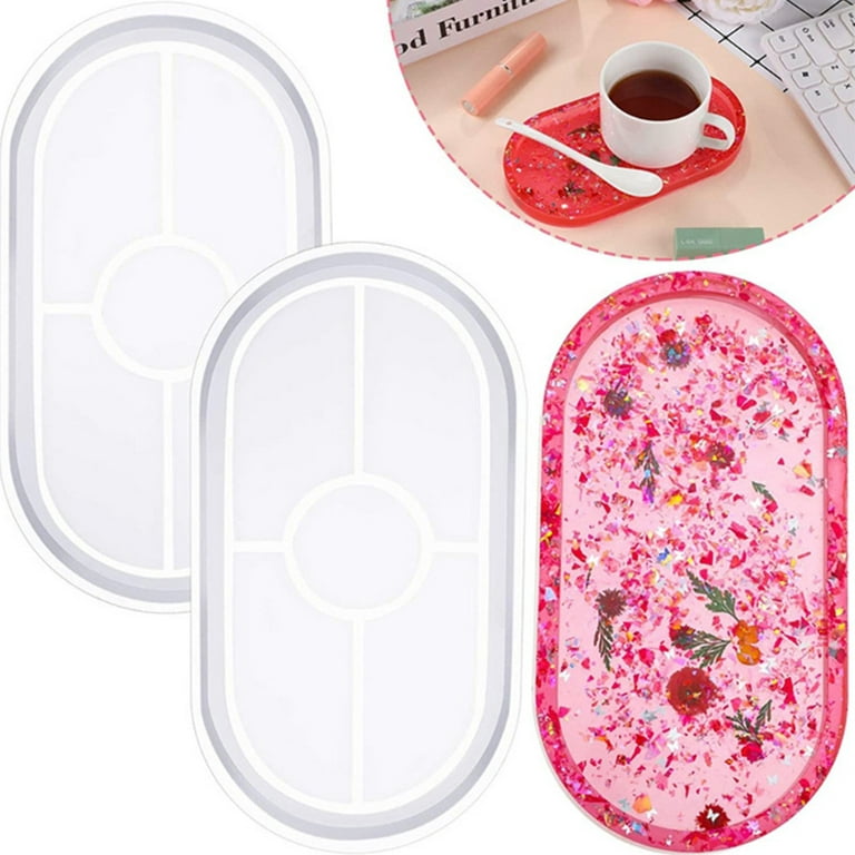 GENEMA Silicone Resin Molds with Grinder Mold Premium Resin Rolling Tray  Mold DIY Resin Epoxy Casting Craft Birthday Gifts 