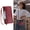 Red, variant on OPPO Find X8 Pro 5G Case ,Zipper Handbag Wallet Leather Cover with Crossbody Detachable Lanyard Strap