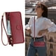 thumbnail image 1 of Funda para OPPO A40 4G Cartera de Mano con Cremallera y Correa Cruzada Desmontable, 1 of 5