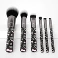 thumbnail image 4 of Impressions Vanity Hello Kitty Favorites 6 Pcs Makeup Brush Set, Super Soft Makeup Brushes (Black), 4 of 5
