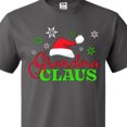 thumbnail image 3 of Inktastic Grandma Claus with Christmas Santa Hat and Snowflakes T-Shirt, 3 of 4