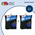 thumbnail image 3 of Fruit of the Loom Active Crew Socks for Boys, Black, Sizes 3-9 (12-Pack), 3 of 4