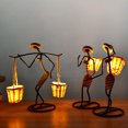 thumbnail image 1 of Battery Powered LED Night Light - Rust-proof Stoving Varnish Abstract Man Ornament Lamp - Party Supplies, 1 of 8