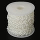 thumbnail image 2 of 15 Perla De Cadena Forma De forma forma forma Accesorios De Horquilla, Bricolaje Para Flores, Collares Blanco BLESIY perlas artificiales cadena de cadena, 2 of 8