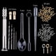 thumbnail image 5 of Kenally Juego de 12 colores DIY Sieraden Maken accesorios molde de silicona mezcla Stok cuentagotas Sluiting Gereedschap Mallen Combinatie Ambachten Joyas, gemas y relojes Kenally TO1528-00, 5 of 6