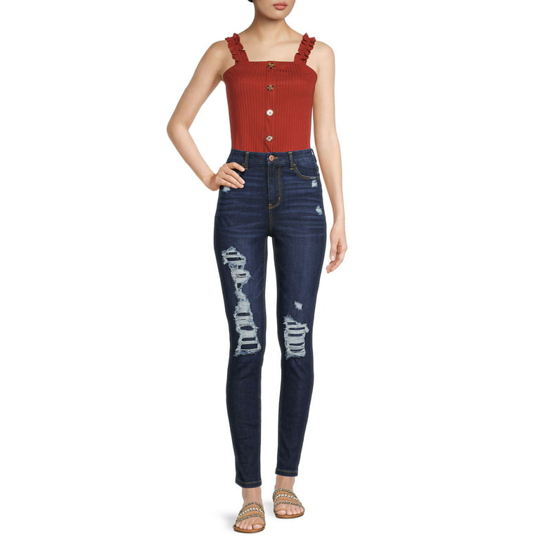 No Boundaries, Jeans, Nobo Super High Rise Pull On Jeggings As Xl 5 17
