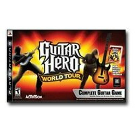 Guitar Hero World Tour - PlayStation 3 - with Guitar