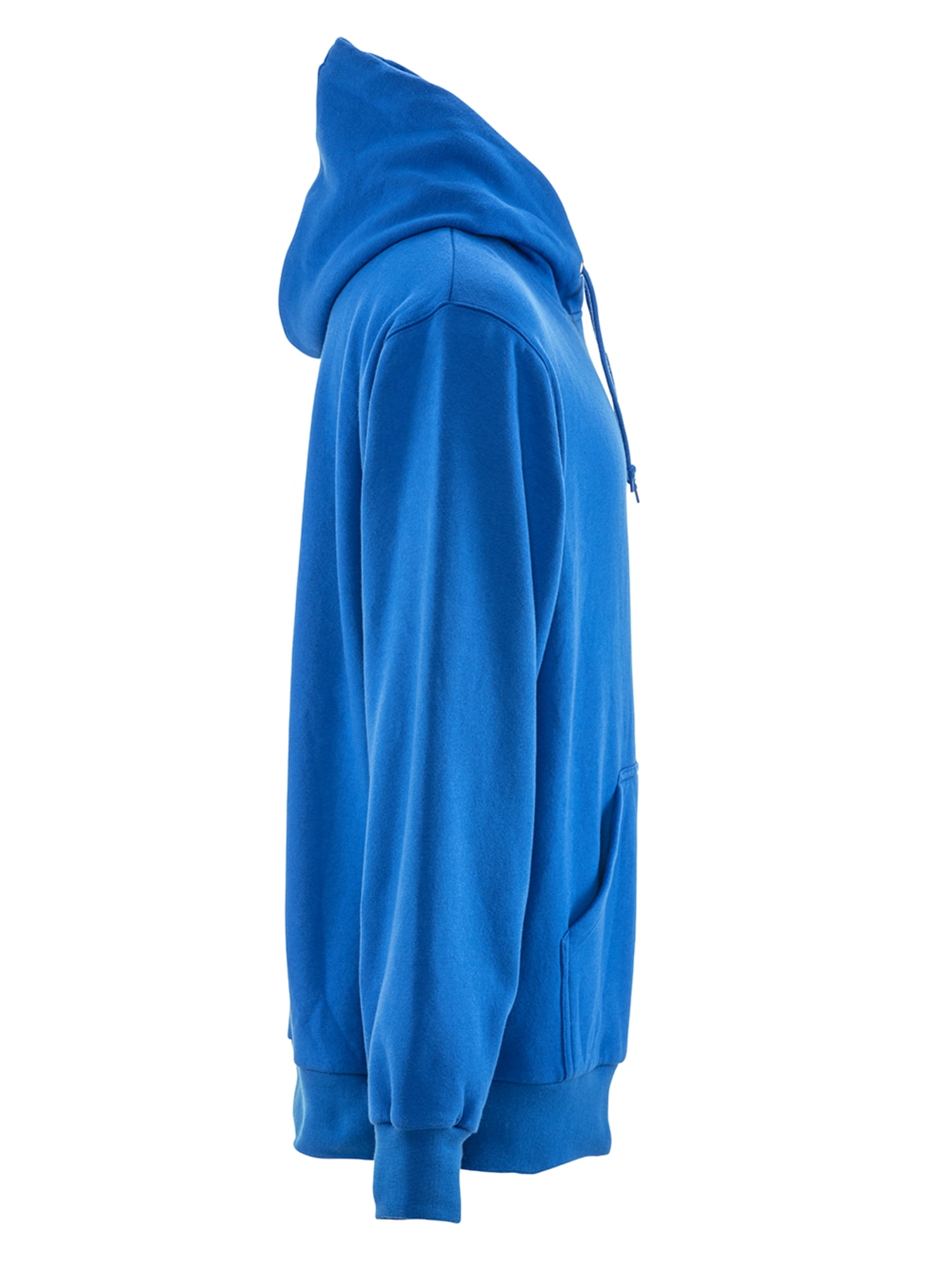 RefrigiWear Mens Thermal Lined Hoodie Royal Blue Warm Hooded Pullover Sweatshirt