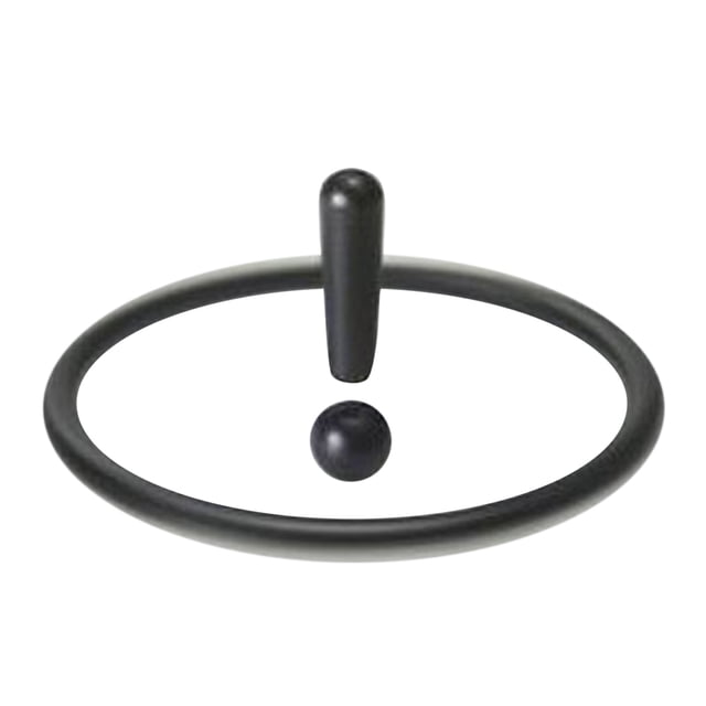 Peonzas Novedosas Peonzas Giratorias Juguete Circular Fidget Suspended Exclamation Mark, Divertidos Artículos Para Fiestas De Cumpleaños Regalos Fidget Motion Table Toy