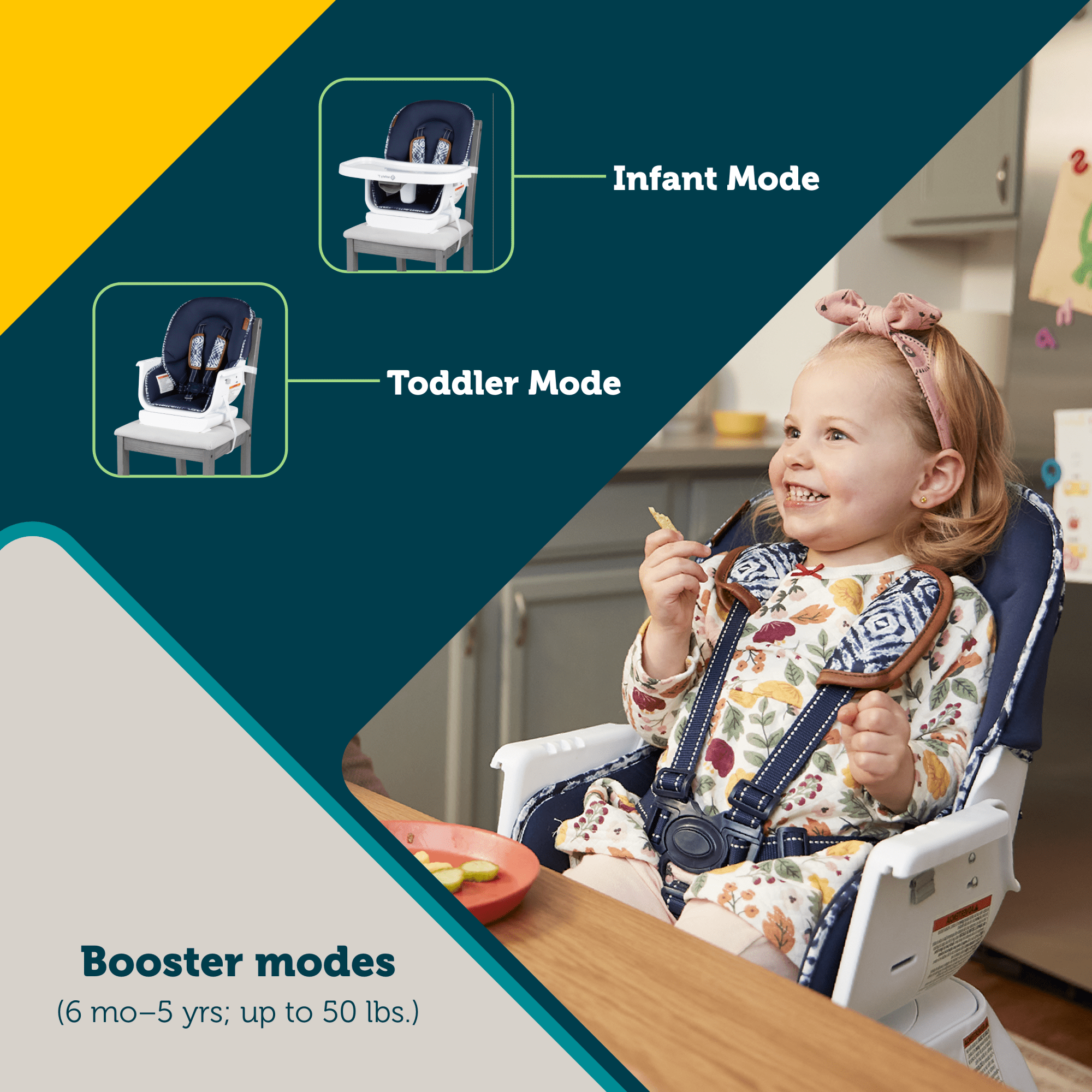 Safety 1st Grow and Go Rotating High Chair