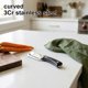 thumbnail image 3 of Stainless Steel Peeler With Wooden Handle For Peeling And Slicing Fruits And Vegetables, 3 of 7