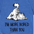 thumbnail image 3 of Garfield - More Bored Than You - Toddler And Youth Short Sleeve Graphic T-Shirt, 3 of 5