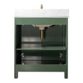 thumbnail image 4 of Legion Furniture 30" MDF/Veneer Wood Sink Vanity Cabinet - Vogue Green, 4 of 9