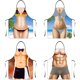 thumbnail image 4 of Delantal divertido ZTGD con personalidad, novedoso, imagen clara y real, sin mangas, con correa, impermeable, de poliéster, para hombre musculoso, delantal de cocina, suministros para el hogar, 4 of 5