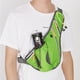thumbnail image 4 of Hukapapa Riñonera impermeable para correr con soporte para botella de agua para hombres y mujeres para senderismo, viajes, deportes, fitness, verde, 4 of 5