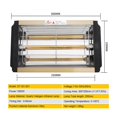thumbnail image 2 of 1000W Car Paint Curing Auto Body Infrared Lamp Handheld Halon Heater Light Spray Can Gun ,Fast Heating, 2 of 6