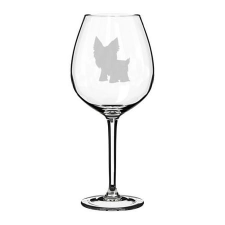 329 Glasses - Wine Glass Goblet Yorkie (20 oz Jumbo)