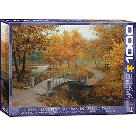 Eurographics Autumn In An Old Park By Eugene Lushpin Puzzle (1000 Piece
