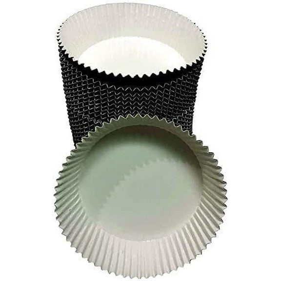 Novacart OP 69/24 Optima Brown Round Baking Mold 2-3/4 Inch Bottom Diameter x 15/16 Inch High - Pack of 40