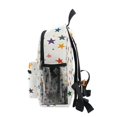 thumbnail image 4 of FORMRS School Backpack with Front Zippered Pocket 12" Student Travel Daypack, Beige Stars, 4 of 6
