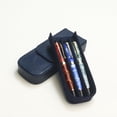 thumbnail image 2 of FL Leather 12 Fountain Pen/Pencil Tray Case Organizer, Fashion Design, Handmade, Magnetic Closure with Drawer, Christmas Gift for Man/Woman/Office, 12 Slots, 2 of 9