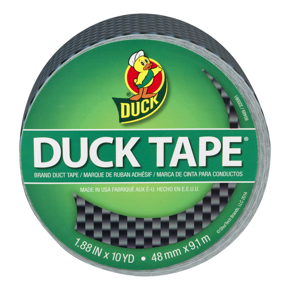 Duck Tape Grey/Black -10 YARDS, 10.0 YARDS - Walmart.com - Walmart.com