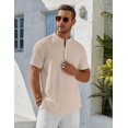 thumbnail image 5 of COOFANDY Men's Polo Shirt Golf Quick Dry Cotton Polos Short Sleeve Tees Athletic Tactical Collared Summer T-Shirt, 5 of 7