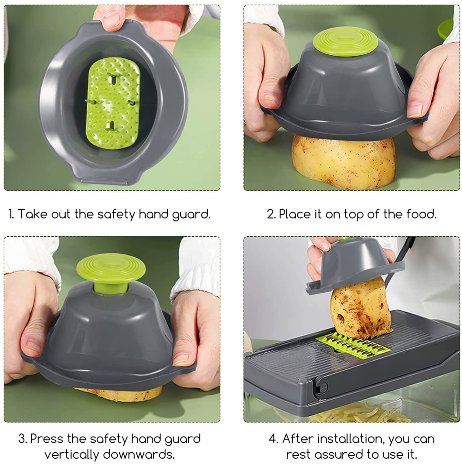 Onion Chopper Manual Hand Press Garlic Vegetable Food Cutter