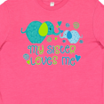 thumbnail image 4 of Inktastic My Sister Loves Me- cute elephants Youth T-Shirt, 4 of 5