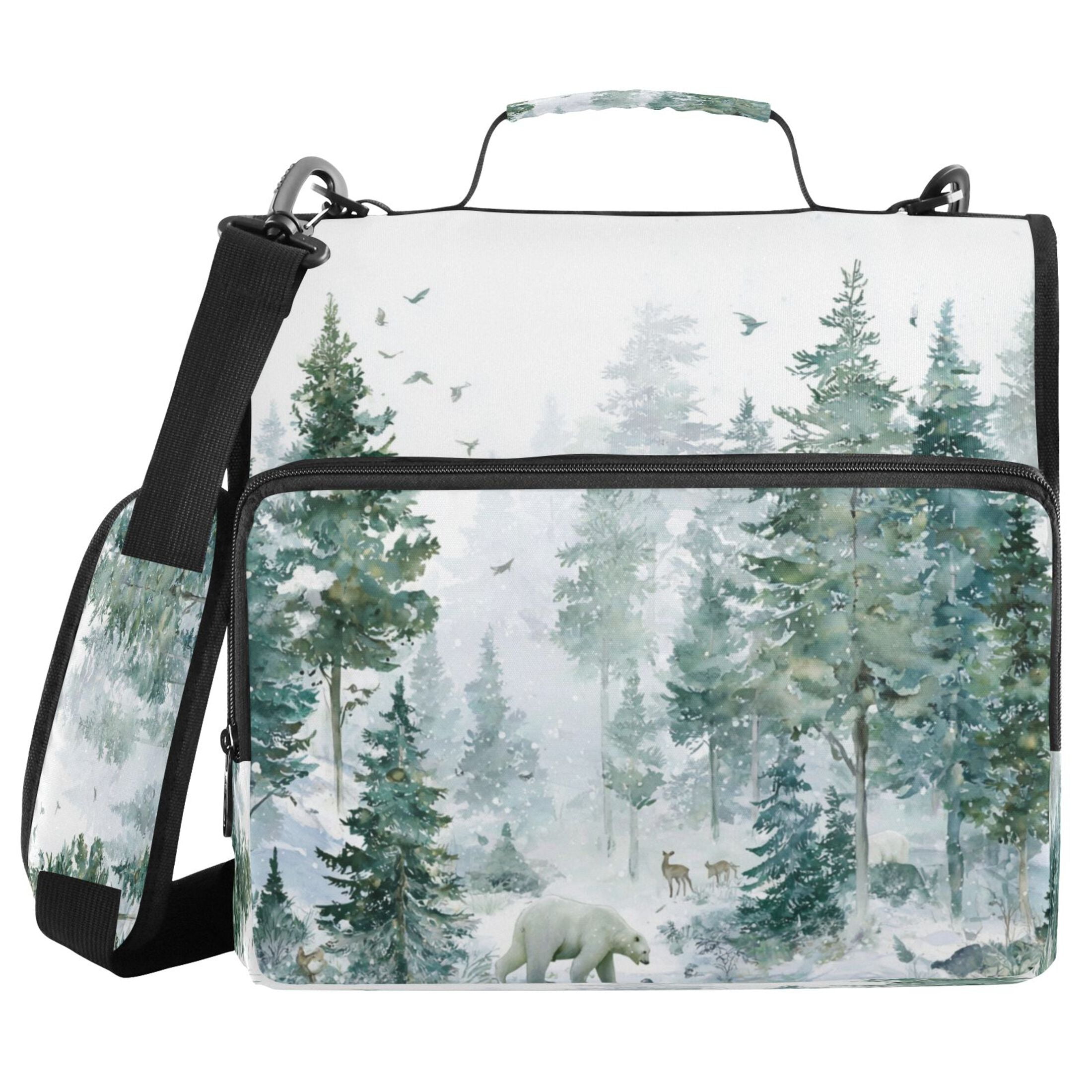 Case it Mighty Zip Tab 3-Inch Zipper Binder, 3 Rings, Large