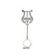 thumbnail image 1 of Atril Clarinete Marching Lyre Soporte de música portátil Clip de hoja de música Abrazadera de hierro en el soporte TOMSHOO Atril, 1 of 6