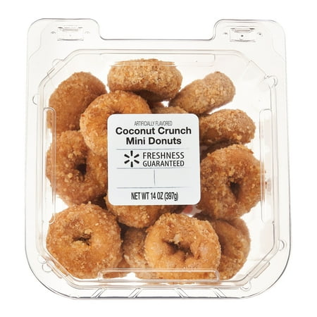 Freshness Guaranteed Coconut Crunch Mini Donuts, 14 oz