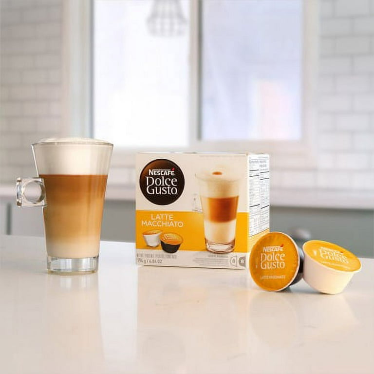 NESCAFE Dolce Gusto Latte Machiato Coffee, Pack of 3 (Total 48 Capsules, 24  Servings) (Chococino Hot Chocolate)