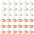 thumbnail image 2 of ZYNERY 36 Pack Round Floating Candles, 2-inch Unscented Romantic Wick Candle, Smokeless and Dripless, for Cylindrical vases, Holiday, Weddings, Parties, Christmas Home Decorations, 2 of 7