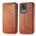 thumbnail image 3 of Case for Samsung Galaxy S20 Ultra Flip Cover Wallet Flip Cover Magnetic Protective - Marron, 3 of 5