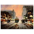 thumbnail image 1 of Great BIG Canvas | Rolled Leo Stans Poster Print entitled Night Lights, 1 of 4
