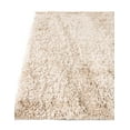 thumbnail image 7 of Unique Loom Davos Shag Collection Area Rug - Solid (2' x 3' 1" Rectangle Linen), 7 of 7